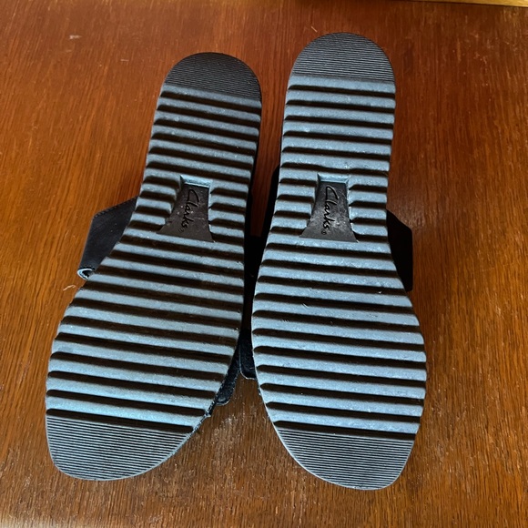 Clarks platform two strap sandal - Picture 7 of 12